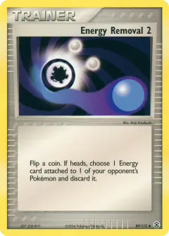Energy Removal 2 Uncommon card from FireRed & LeafGreen