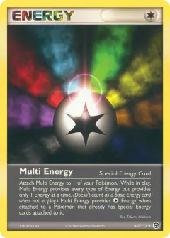 Multi Energy Rare card from FireRed & LeafGreen