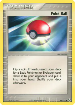 Poké Ball Uncommon card from FireRed & LeafGreen