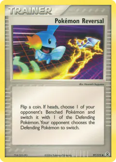 Pokémon Reversal Uncommon card from FireRed & LeafGreen