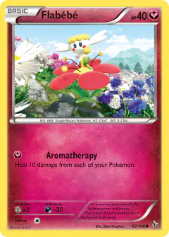 Flabébé Common card from Flashfire