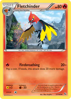 Fletchinder Uncommon card from Flashfire