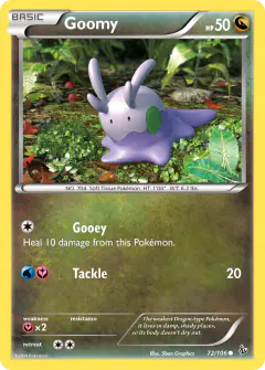 Goomy Common card from Flashfire