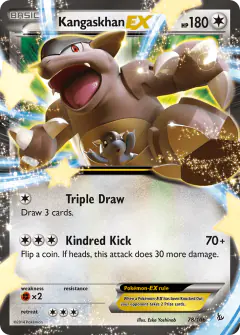 Kangaskhan-EX Rare Holo EX card from Flashfire
