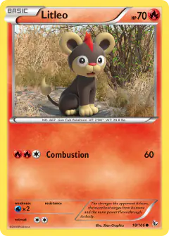 Litleo Common card from Flashfire