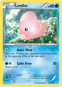 Luvdisc Uncommon card from Flashfire