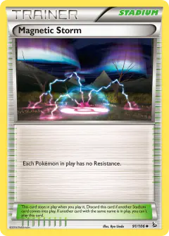 Magnetic Storm Uncommon card from Flashfire