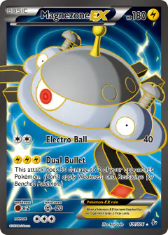 Magnezone-EX Rare Ultra card from Flashfire