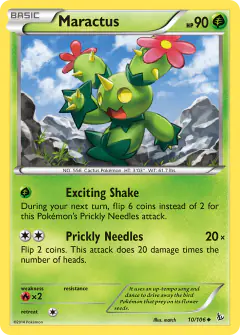 Maractus Uncommon card from Flashfire