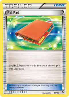 Pal Pad Uncommon card from Flashfire