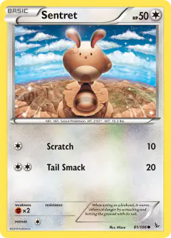 Sentret Common card from Flashfire