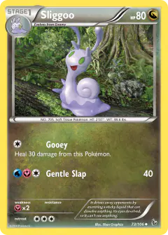 Sliggoo Uncommon card from Flashfire