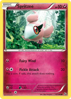 Spritzee Common card from Flashfire