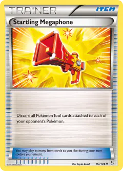 Startling Megaphone Uncommon card from Flashfire