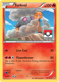 Torkoal Uncommon card from Flashfire