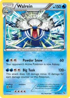 Walrein Rare card from Flashfire