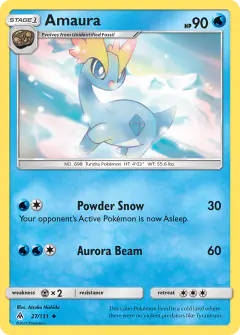Amaura Uncommon card from Forbidden Light