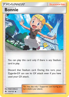 Bonnie Uncommon card from Forbidden Light