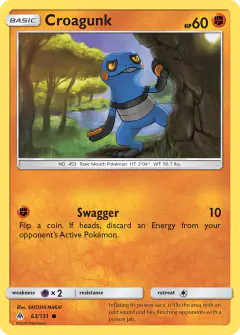 Croagunk Common card from Forbidden Light