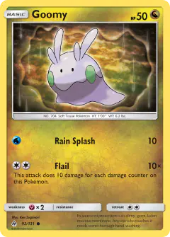 Goomy Common card from Forbidden Light