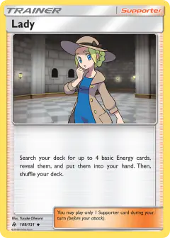 Lady Uncommon card from Forbidden Light