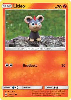 Litleo Common card from Forbidden Light
