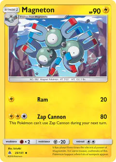 Magneton Uncommon card from Forbidden Light