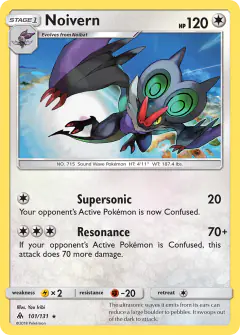 Noivern Rare card from Forbidden Light