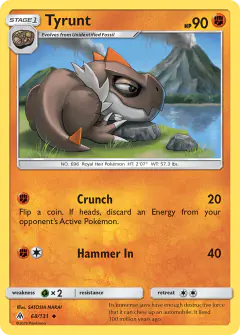Tyrunt Uncommon card from Forbidden Light