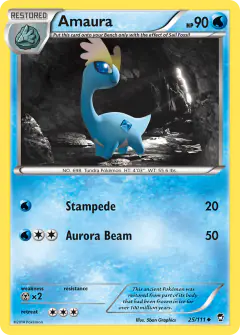 Amaura Uncommon card from Furious Fists
