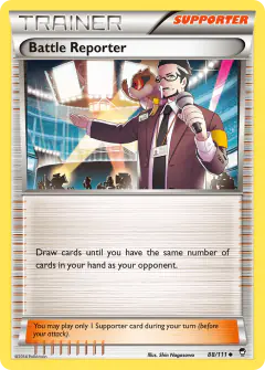 Battle Reporter Uncommon card from Furious Fists