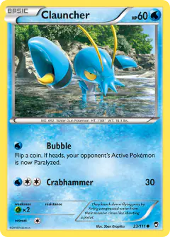 Clauncher Common card from Furious Fists