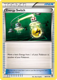 Energy Switch Uncommon card from Furious Fists