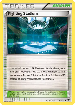 Fighting Stadium Uncommon card from Furious Fists