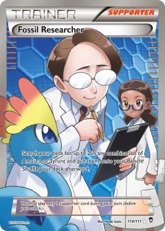 Fossil Researcher Rare Ultra card from Furious Fists
