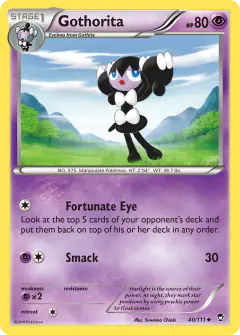 Gothorita Uncommon card from Furious Fists