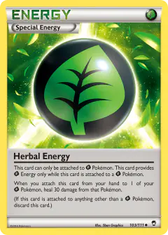 Herbal Energy Uncommon card from Furious Fists