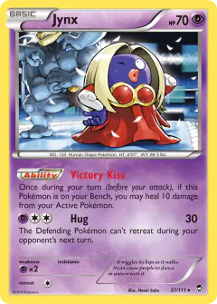 Jynx Rare card from Furious Fists