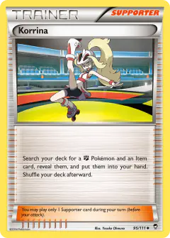 Korrina Uncommon card from Furious Fists