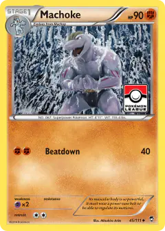 Machoke Uncommon card from Furious Fists