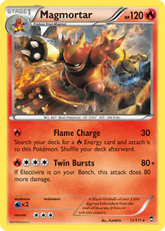 Magmortar Rare card from Furious Fists