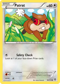 Patrat Common card from Furious Fists