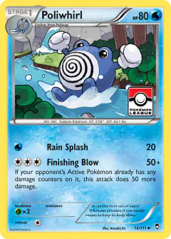 Poliwhirl Uncommon card from Furious Fists