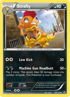 Scrafty Uncommon card from Furious Fists