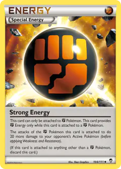 Strong Energy Uncommon card from Furious Fists