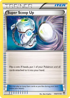 Super Scoop Up Uncommon card from Furious Fists