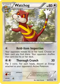 Watchog Uncommon card from Furious Fists