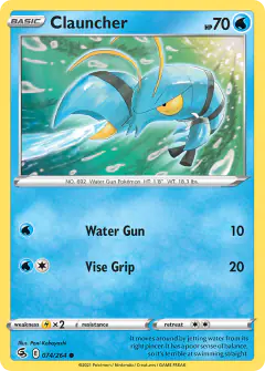 Clauncher Common card from Fusion Strike