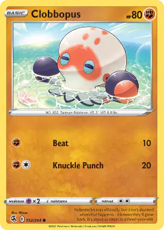Clobbopus Common card from Fusion Strike