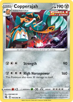 Copperajah Uncommon card from Fusion Strike